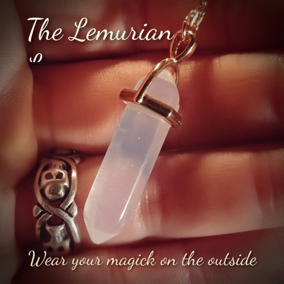 Natural Opalite Chakra Boho Gypsy Necklace - Picture 2 of 7